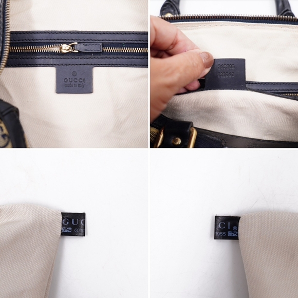 ❌️❌️SOLD ❌️❌️AJ43❤️ GUCCI GG Monogram Vintage Web Boston - Picture 13 of 16